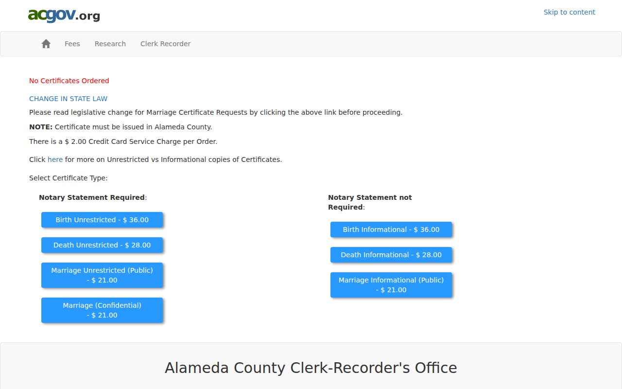 Pleasanton people search using Alameda vital record orders
