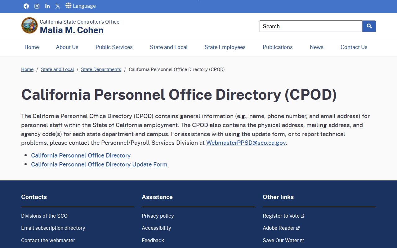Pleasanton people directories reference for California personnel offices