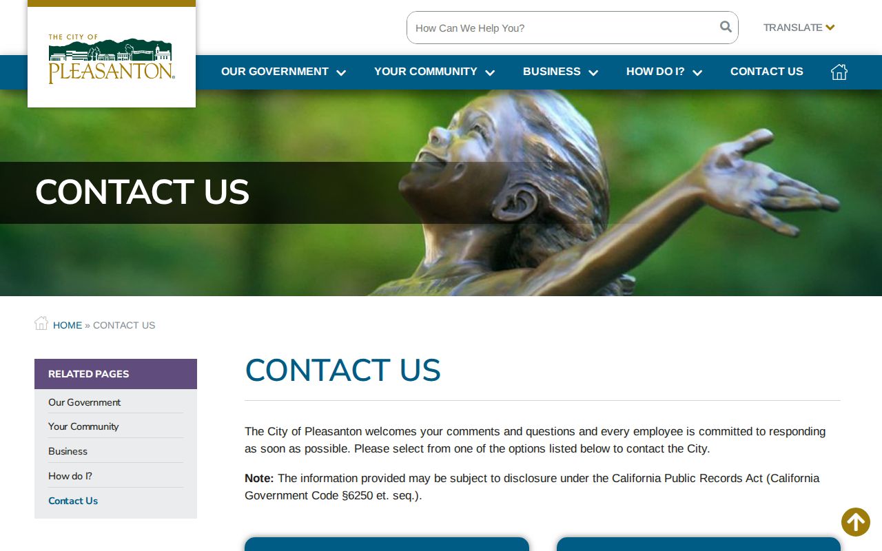 Pleasanton voter registration records contact directory